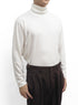 C/O. 尾州ウールハイネックカットソー/Bishu wool high neck T-shirt